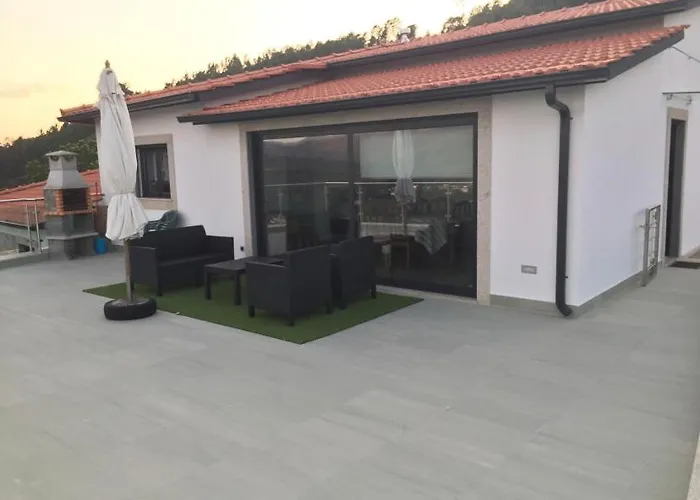 別荘 Terraco D'aldeia São Pedro do Sul